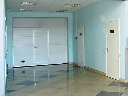 Секционные ворота с калиткой ДорХан в Актобе