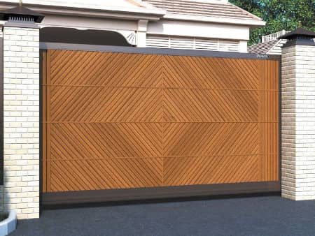 Откатные ворота купить в Актобе от компании «DoorHan - Актобе»