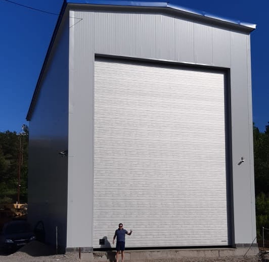 Промышленные ворота DoorHan в Актобе с установкой