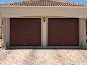 Секционные ворота 2500х2215